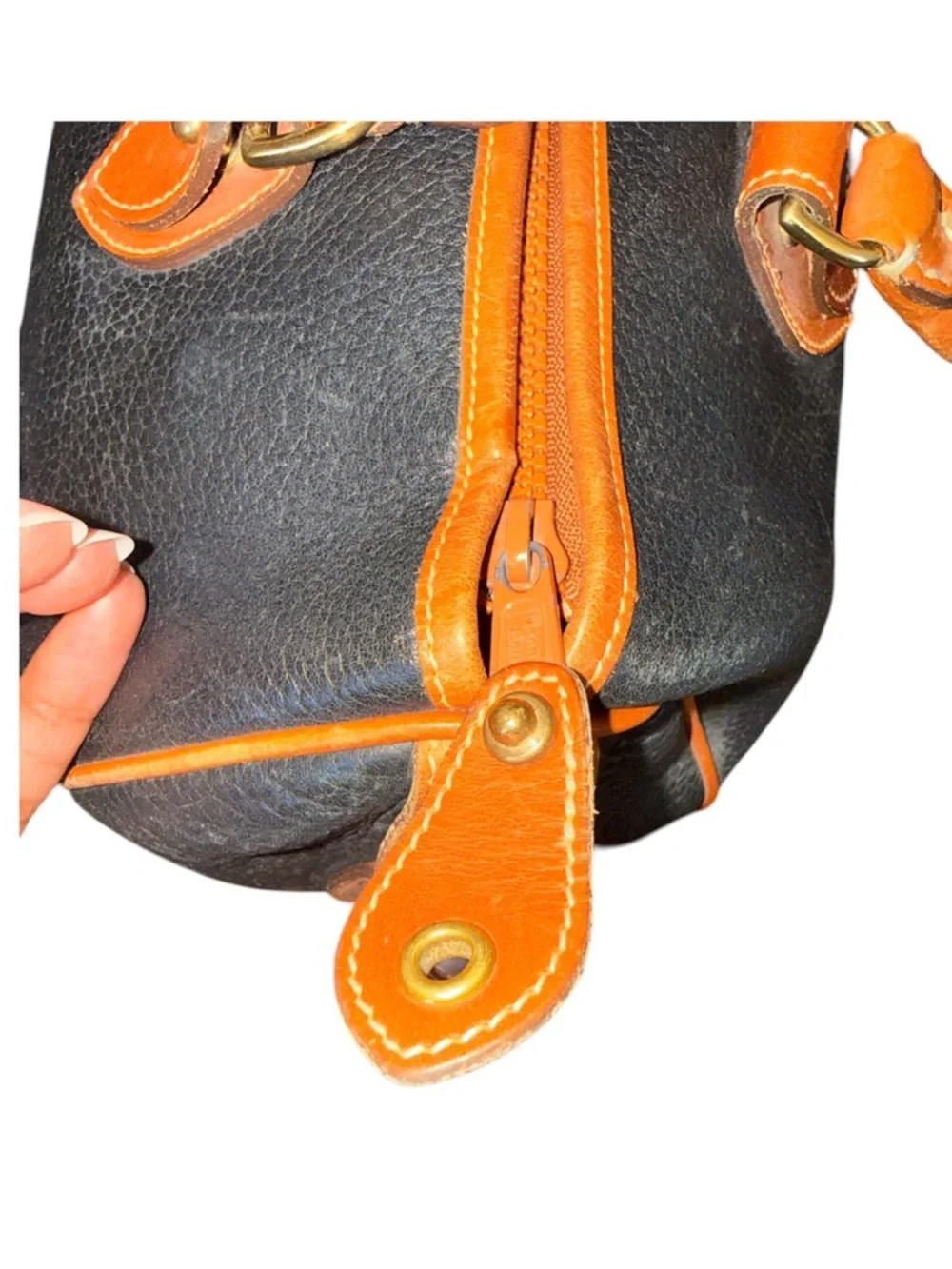 Vtg Dooney & Bourke Medium Speedy Bag - Picture 3 of 13